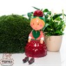 Садовая фигура Гном георгин U09044