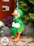 садовая фигура утенок F08989